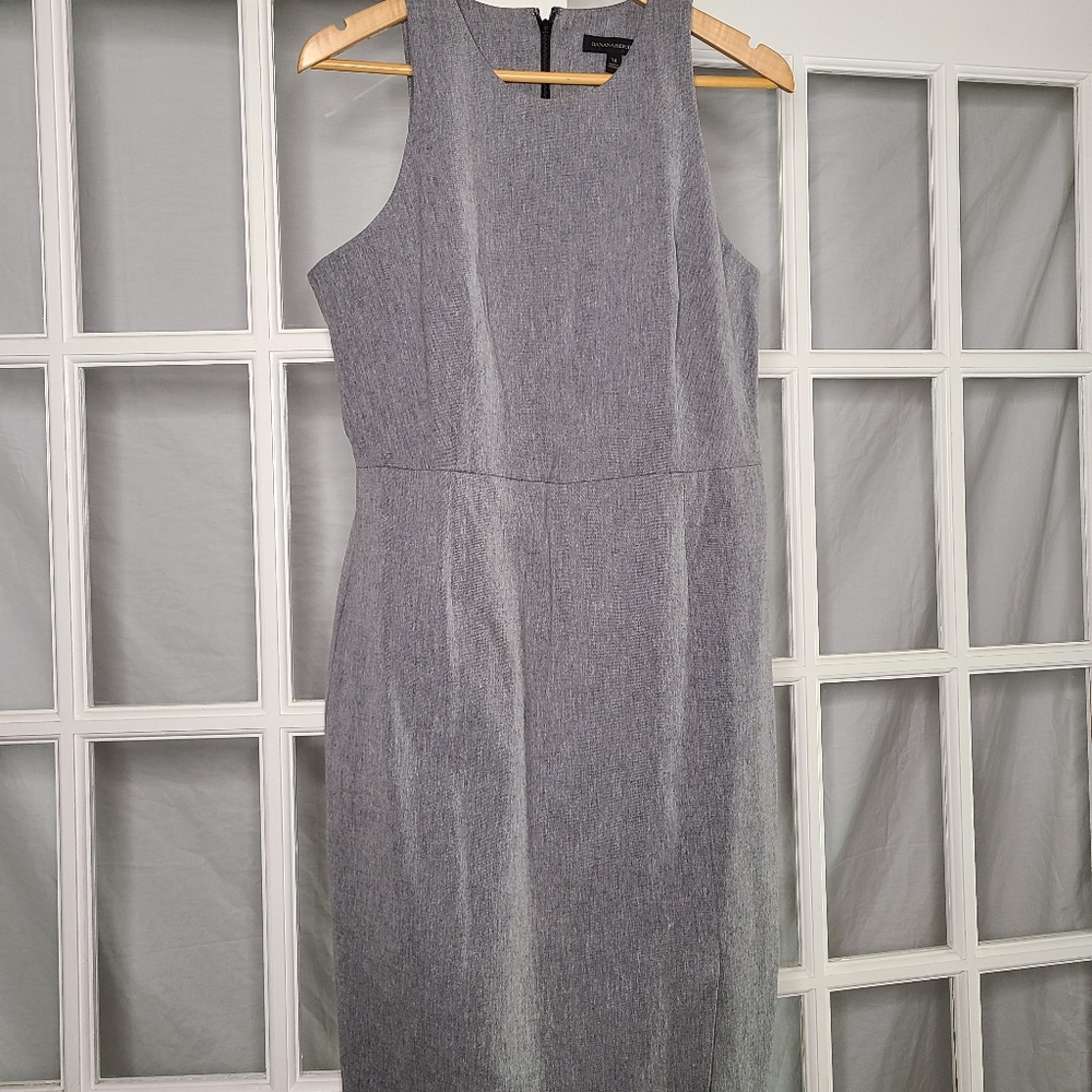 Gray professional office dress size 14